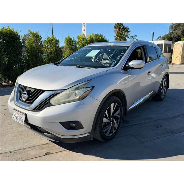 NISS MURANO 2015 T-REPO-SMOG-2 DAYS