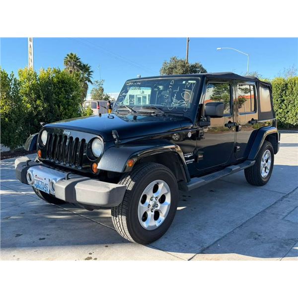 JEEP  WRANGLER 2013 O/S-WAIT/TITLE