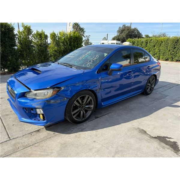 SUBA WRX 2016 O/S TITLE 2 DAYS
