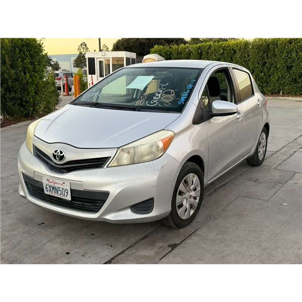 TOYT YARIS 2012 T-SMOG -2 DAYS