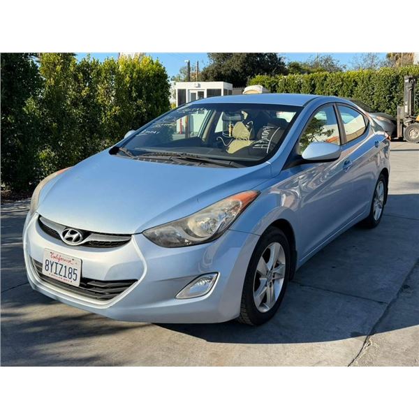 HYUN ELANTRA 2012 O/S TITLE 2 DAYS