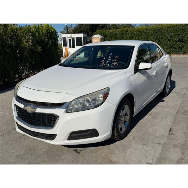 CHEV MALIBU 2016 O/S TITLE 2 DAYS