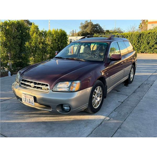 SUBA OUTBACK 2001 T-DONATION