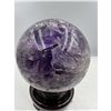 Image 5 : 440 MM CIRCUMFERENCE (136 MM DIAMETER) AMETHYST CRYSTAL SPHERE