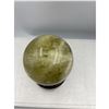 Image 6 : 18 INCH CIRCUMFERENCE NATURAL CITRINE  SPHERE FROM BRAZIL