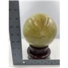 Image 6 : 19 INCH CIRCUMFERENCE NATURAL CITRINE SPHERE FROM BRAZIL