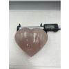 Image 5 : 4.6 x 4 inch Rose Quartz Heart