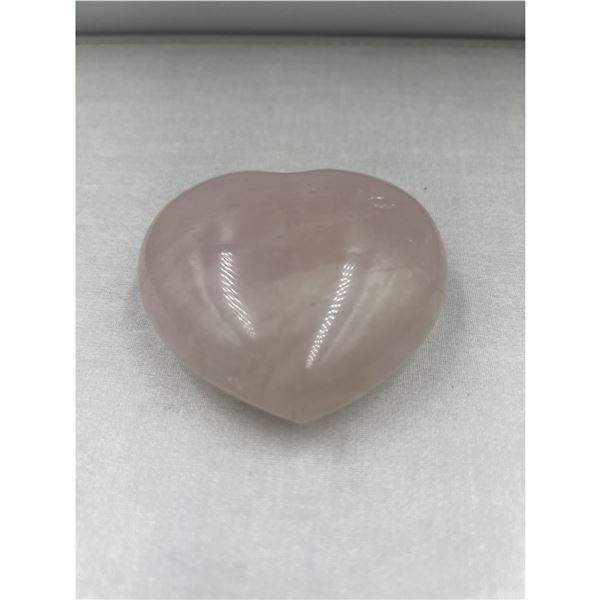 2.7 inch Rose Quartz Heart