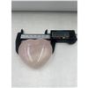 Image 3 : 2.7 inch Rose Quartz Heart