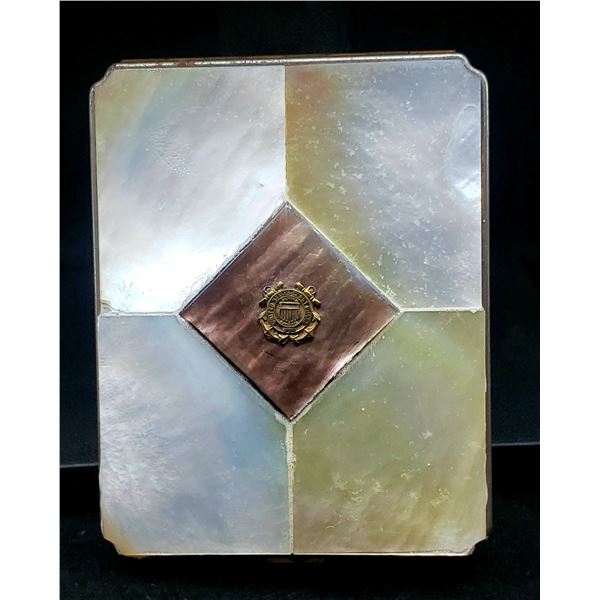 Rare Vintage US Coast Guard Vintage Makeup Compact