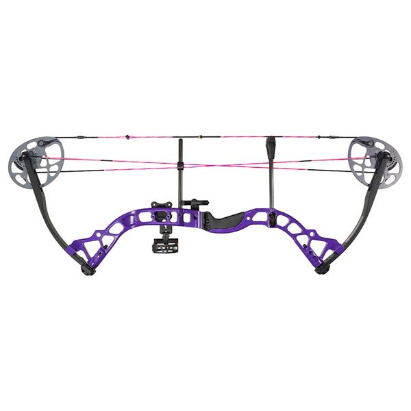 Diamond Prism Compound Bow RH 5-55# Purple