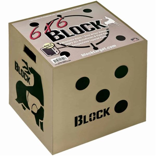 Block 3D Archery Target 6 x 6