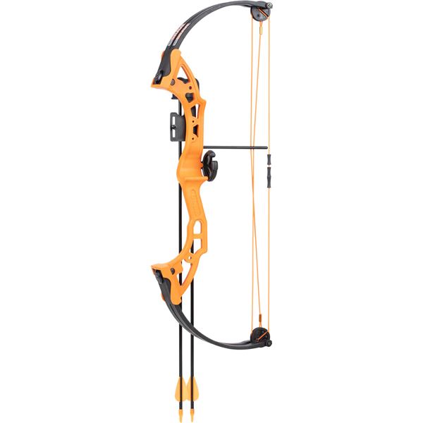 Bear Brave Compound Bow Package RH Fluorescent Orange