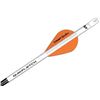 Image 1 : NAP Quikfletch Quikspin 2" Orange/White (6-Pack)