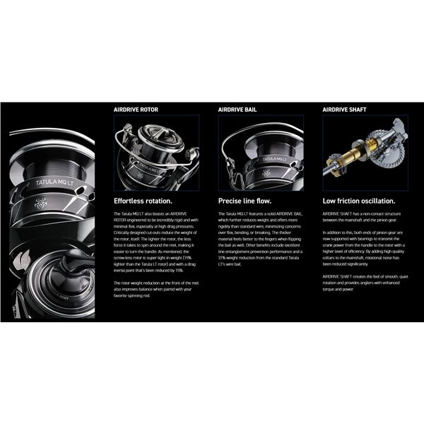 Daiwa Tatula MQ LT4000-CXH Spinning Reel 6.2:1 8 Bearing