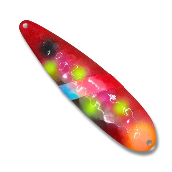 TNT Premium Lures Silver Back Spoons  Fun Uncle 5" Magnum