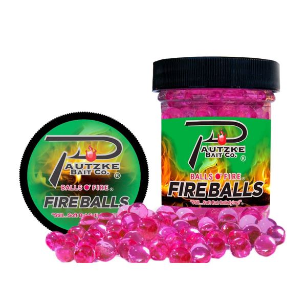 Pautzke Bait Fire Balls Pink/Shrimp