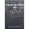 Image 1 : Yaleye-Fish Lures Snap Swivel Size 1 (10 Pack)