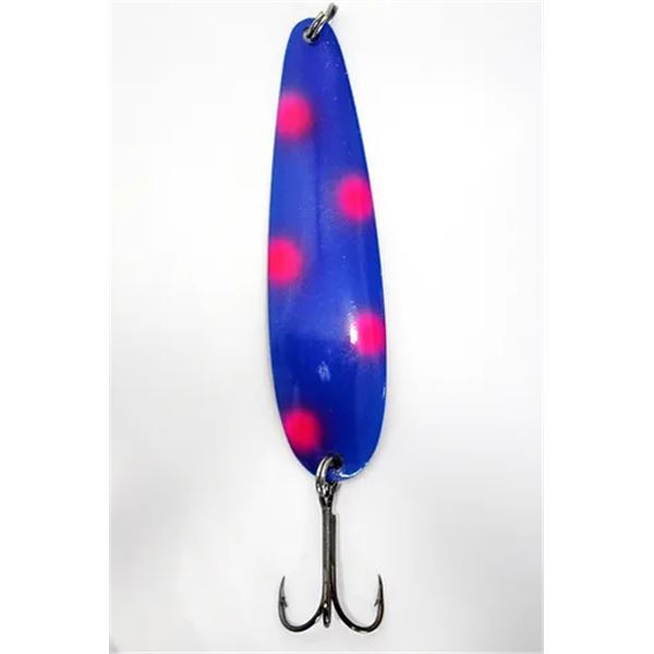 Great Lakes Spoons Silver/Trolling Series  Blueberry 3-7/8"