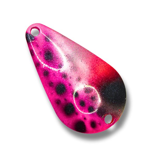 TNT Premium Lures Casting Spoon Barbs Headlights Chartreuse Back 1/4oz