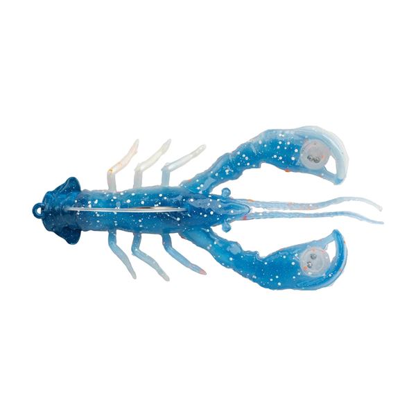 Berkley PowerBait Clatter Craw 2 Count Blue Malt 3.5" 1/2oz