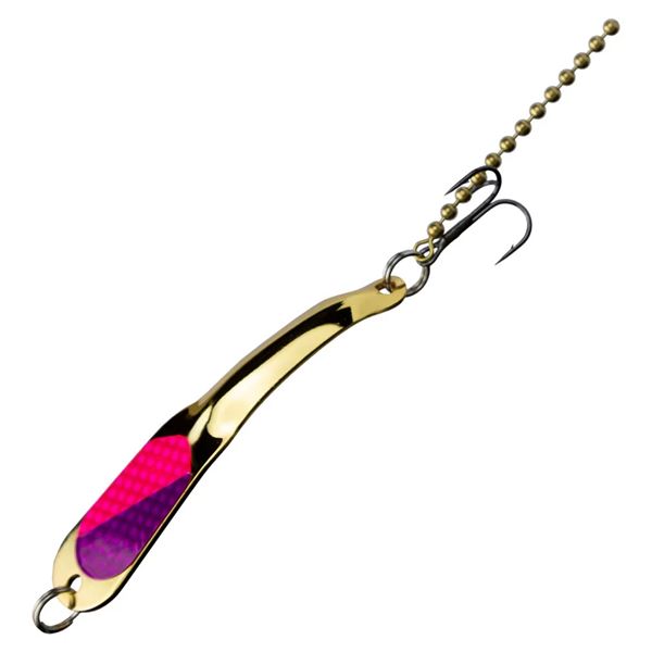 Iron Decoy Steely Gold Hot Purple Pink 1/4oz #3