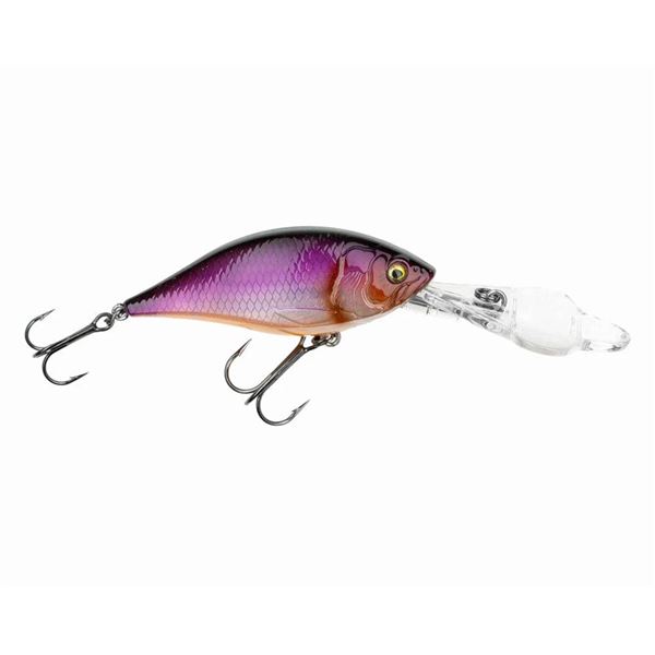 Freedom Tackle Corp Ultra Diver Shad 80 Purple Shad 3.25" 7/8oz