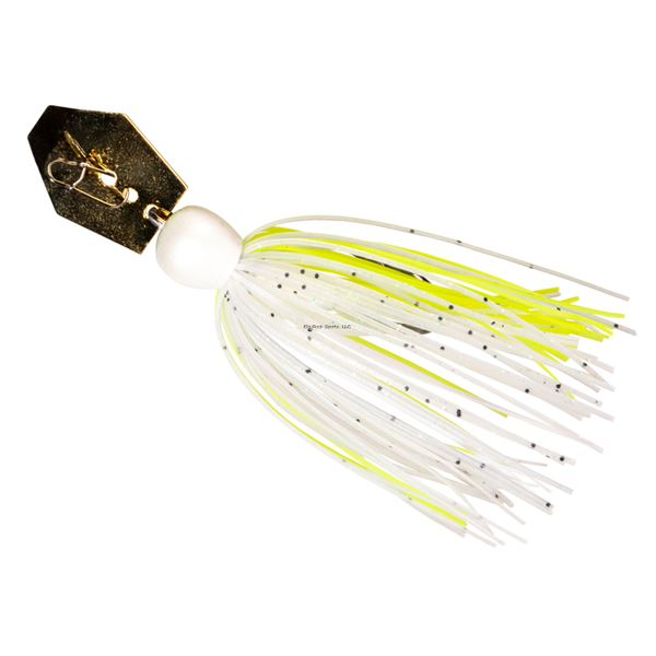 Z-Man Mini Max Compact Bladed Jig Chartreuse/White 1/4 oz