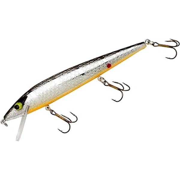 Smithwick Suspending Rattlin' Pro Rogue Jerk Bait Chrome/Black Back/Orange Belly 4.5" 3/8 oz