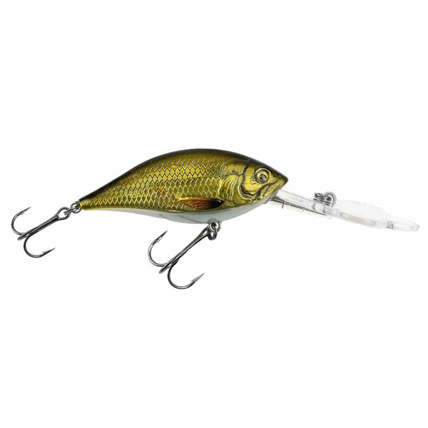 Freedom Tackle Corp Ultra Diver Shad 80 Golden Shad 3.25" 7/8oz