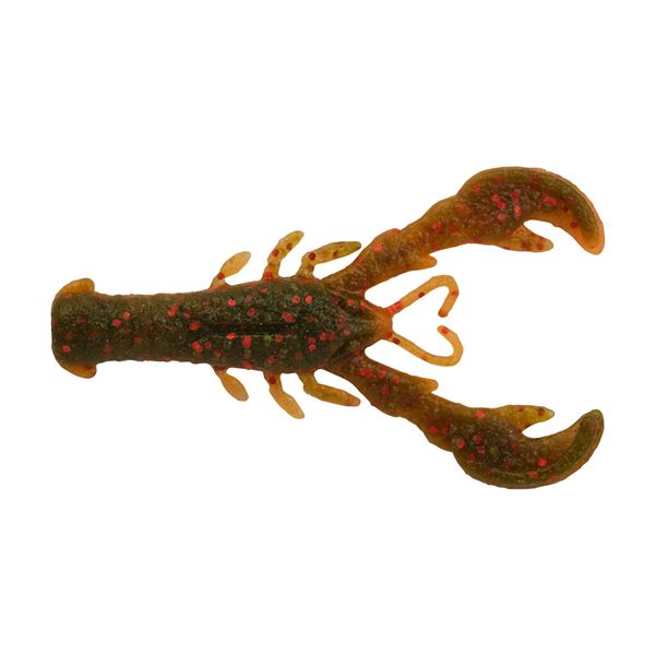 Berkely PowerBait Max Scent Super Trooper Watermelon Copper Orange w/Red 2.5"