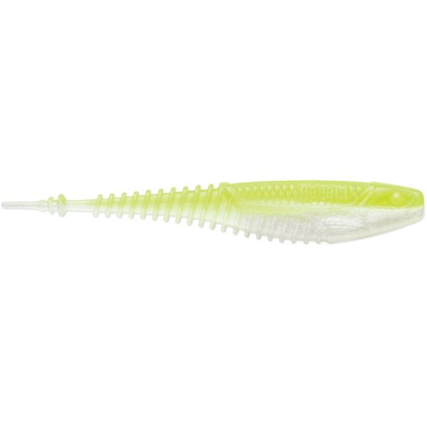 Rapala Crushcity Customs "Freeloader" Salt Infused (6-Pack) Chartreuse Pearl 4.25"
