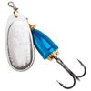 Image 1 : Blue Fox Vibrax Mid-Depth Spinner Silver Chrome Blue 1/4oz