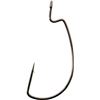Image 1 : Gamakatsu 242414 Deep Throat Extra Wide Gap Worm Hook, Size 4/0 Needle Point, Offset, Ringed Eye, NS