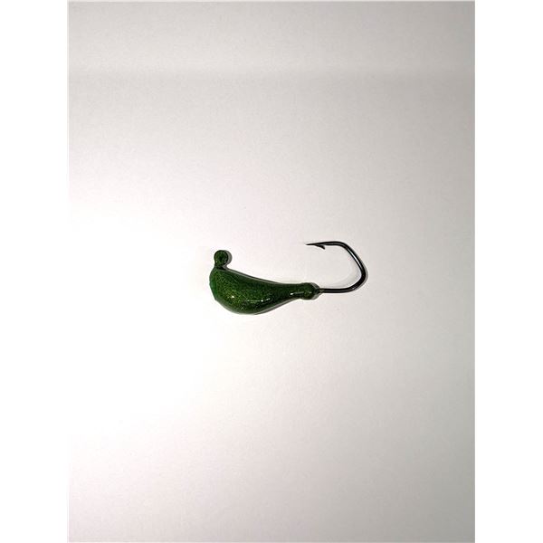 POW Casting Banana Jig Heads (6-Pack) Fluorescent Green 1/4oz