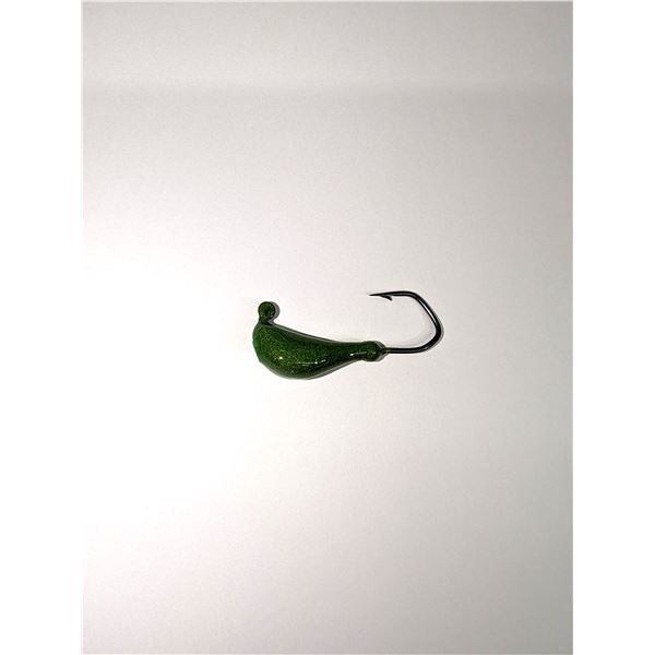 POW Casting Banana Jig Heads (6-Pack) Fluorescent Green 3/8oz