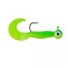 Image 1 : Johnson Swimming Grubs Chartreuse/Green 1/8 oz
