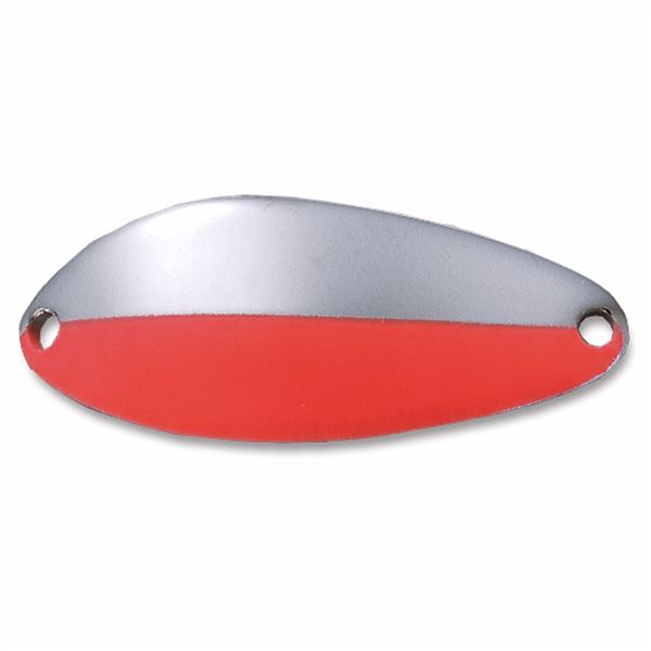 Acme Little Cleo Spoon Nickel/Orange Stripe 2" 1/3oz