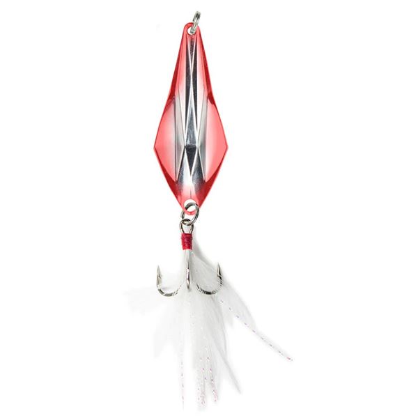 Lunkerhunt Spud Silver/Red 2.25" 1/2oz