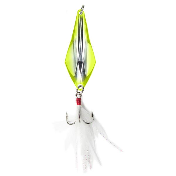 Lunkerhunt Spud Silver/Chartreuse 2" 3/8oz