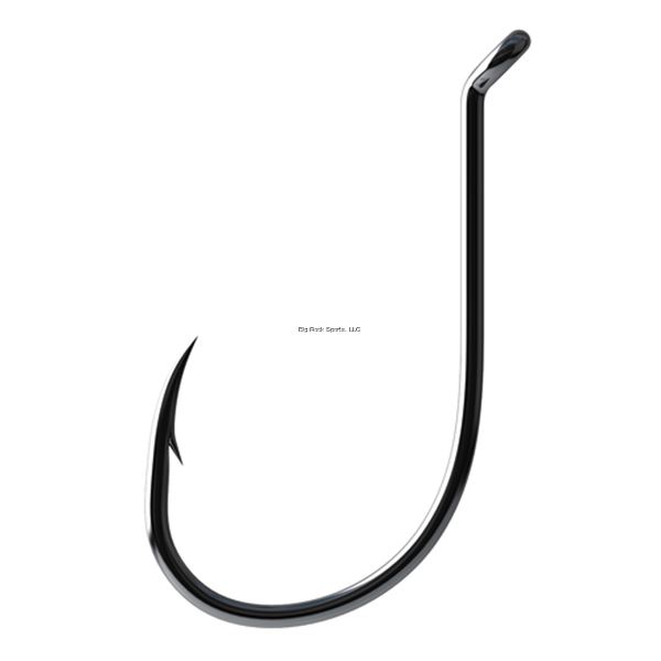 Eagle Claw QL2BGH-2 Lazer Octopus Hook, Forged, Platinum Black, Size 2, 10 Pk