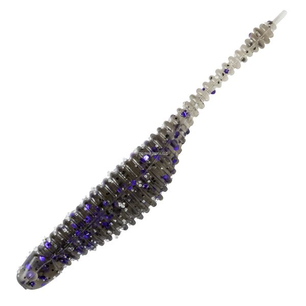 Great Lakes Finesse GLFDM325 Drop Minnow,  8 Pack Smoke Clear Purple Flake 3