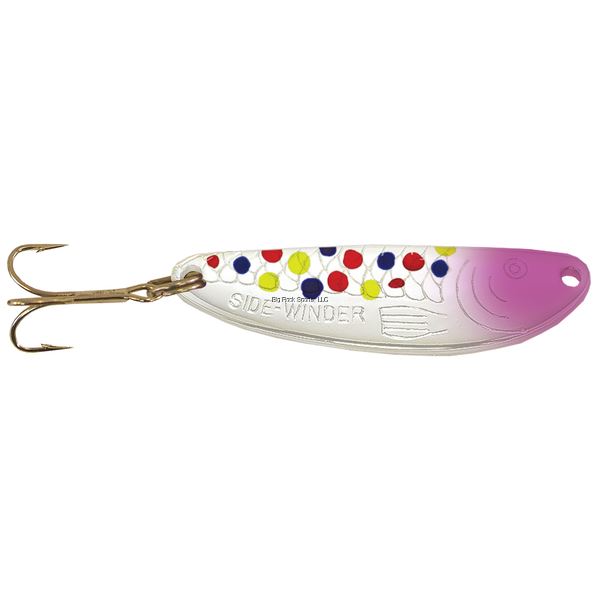 Acme IW14/PW Ice-Winder Flutter Spoon 1/4oz Pink Wonderbread
