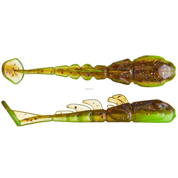 X Zone 34376 3" Stealth Invader Psychedelic Mandarin