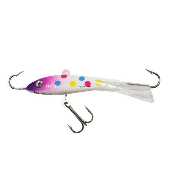 Northland NL-PMD2 Puppet Minnow 1/Card, 1/4Oz , #14  Purple Wonder