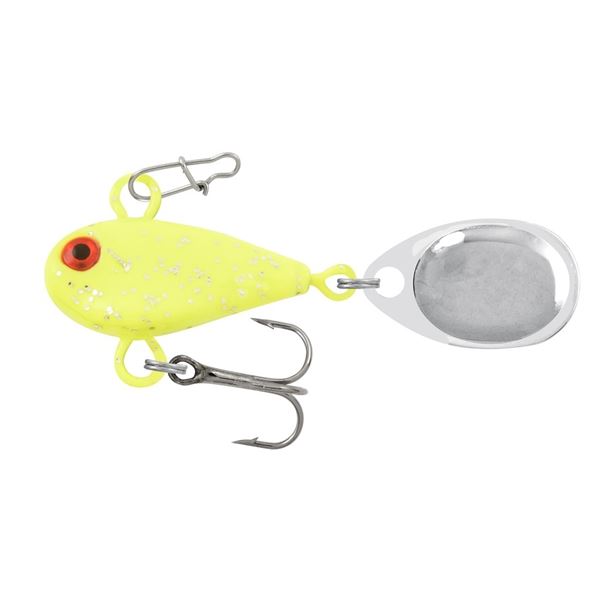 Celsius Big Ripper Jig Chartreuse Glitter 1/4 oz
