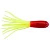 Image 1 : Johnson Crappie Buster Tubes Red/Chartreuse Glow 1 3/4"