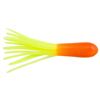 Image 1 : Johnson Crappie Buster Tubes Orange/Chartreuse Glow 1 3/4"