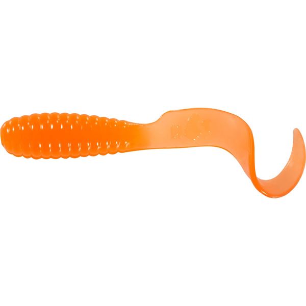 Mister Twister 2" Teenie Curly Tail 25 Pack Orange