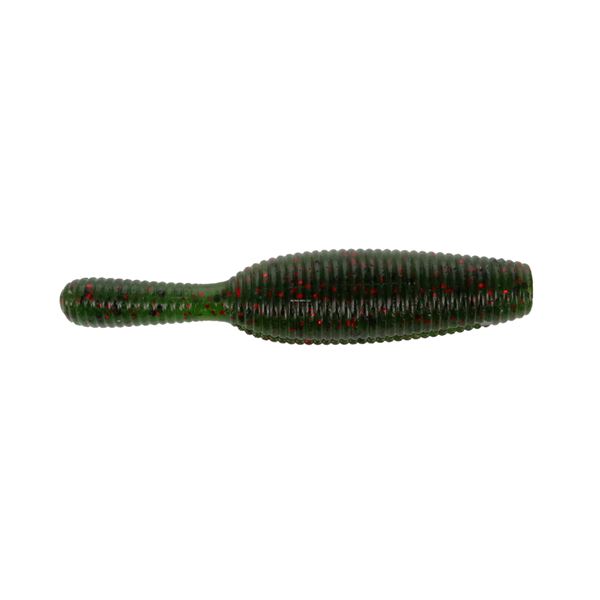 Yamamoto YAM-NUKI25-10-208 2.5" Yamatanuki / Heavy Soft Plastic / Watermelon W/ Black & Red Flake (1
